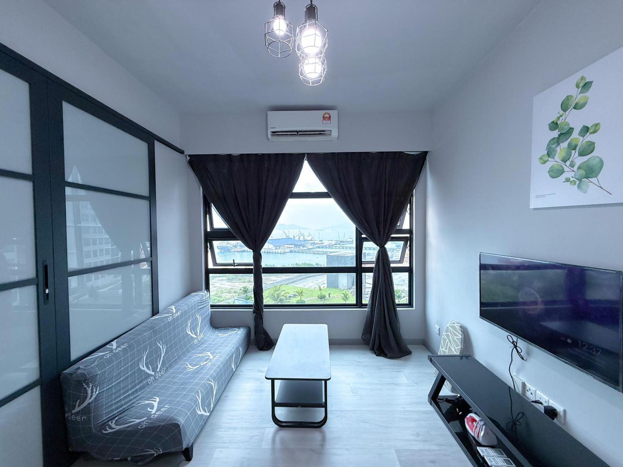 Ferienwohnung Sunset View Jesselton Quay Near Jesselton Point Near Suria Sabah Near Gaya Street Kota Kinabalu Exterior foto